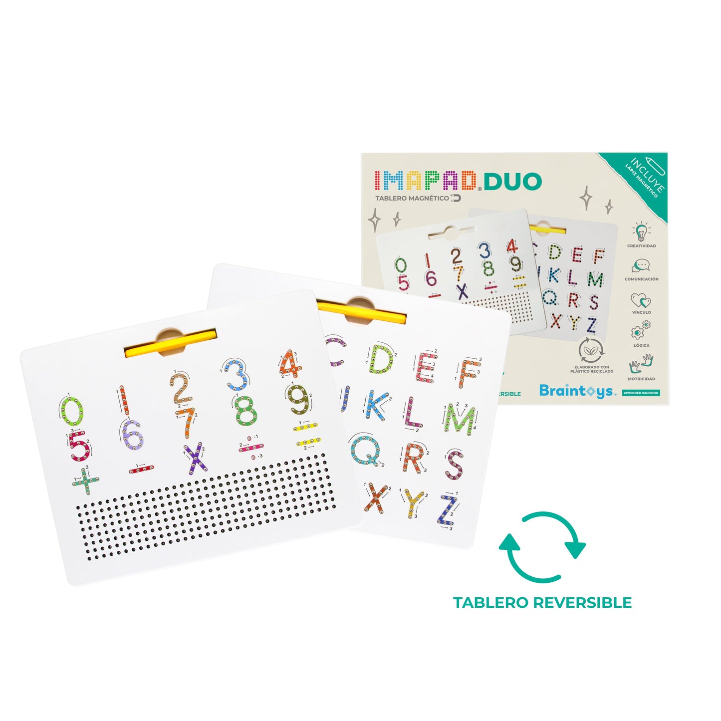 IMAPAD DUO LETRAS Y NUMEROS