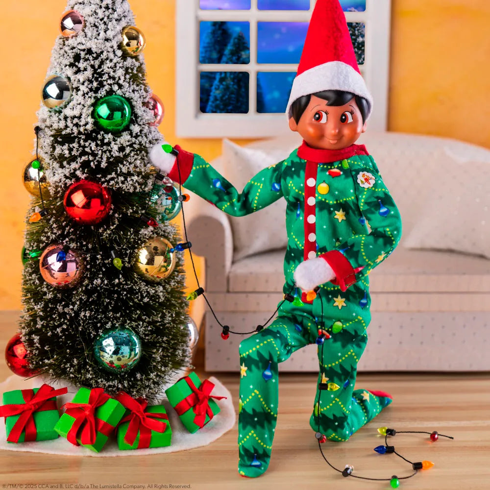 Pijama Buenas Noches Luz Claus Couture Brillante Elf in the shelf®