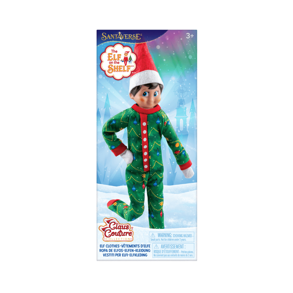 Pijama Buenas Noches Luz Claus Couture Brillante Elf in the shelf®