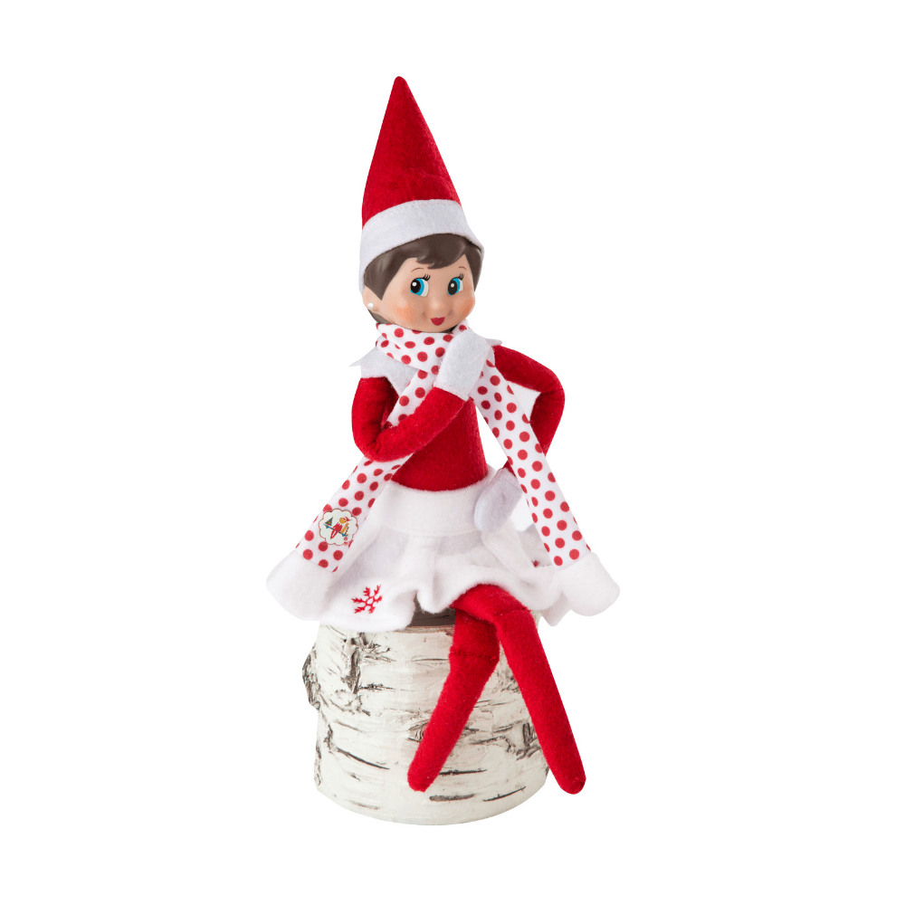 Falda Copo de Nieve y Bufanda Claus Couture Elf on the shelf®